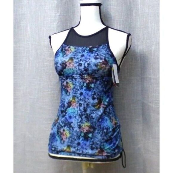 $49.99 TYR WOMEN'S BOTANICA TESSA TANK, Black/Multi, XS (0/2) - Picture 1 of 10